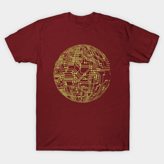 Circuit Ball Acid T-Shirt by SimoneSpagnuolo